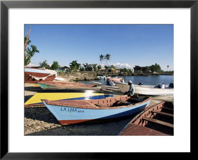 Bayahibe Harbour, Dominican Republic, West Indies, Central America by Guy Thouvenin Pricing Limited Edition Print image