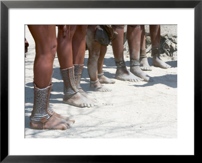 Dancing Feet Of Himba Tribe, Namibia by Joe Restuccia Iii Pricing Limited Edition Print image