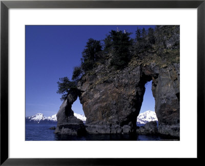 Three-Hole Rock, Kenai Fjords National Park, Alaska, Usa by Paul Souders Pricing Limited Edition Print image