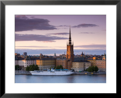 Sunset, Riddarholmen And Gamla Stan, Stockholm, Sweden by Doug Pearson Pricing Limited Edition Print image