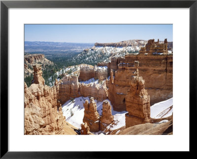 Pinnacles And Rock Formations Caused By Erosion, In The Bryce Canyon National Park, In Utah, Usa by Roy Rainford Pricing Limited Edition Print image
