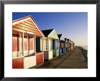 Beach Huts, Southwold, Suffolk, England by Steve Vidler Pricing Limited Edition Print image