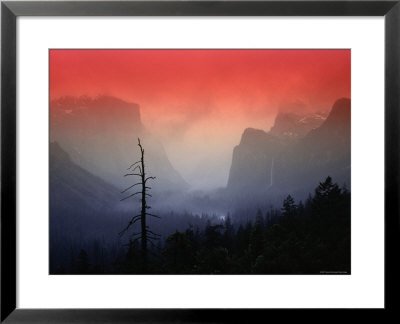 The Angular Beauty Of The Yosemite Valley Is Awash With Natural Pastel Light Tones by Thomas Winz Pricing Limited Edition Print image