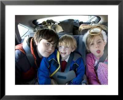 Two Brothers Go For A Car Ride In Lincoln, Nebraska by Joel Sartore Pricing Limited Edition Print image