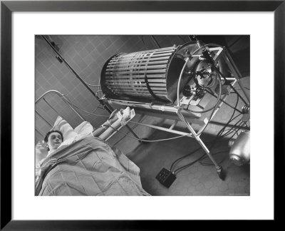 Artificial Kidney Dialysis Machine Purifying Blood Flow Into Patient by Fritz Goro Pricing Limited Edition Print image
