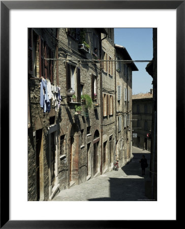 Street Scene, Urbino, (Marche) Marches, Italy by Sheila Terry Pricing Limited Edition Print image