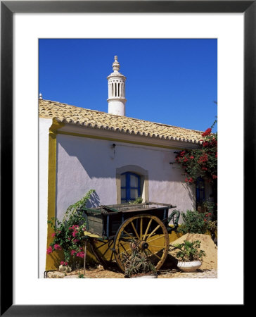 Farmhouse With Cart And Chimney, Silves, Algarve, Portugal by Tom Teegan Pricing Limited Edition Print image