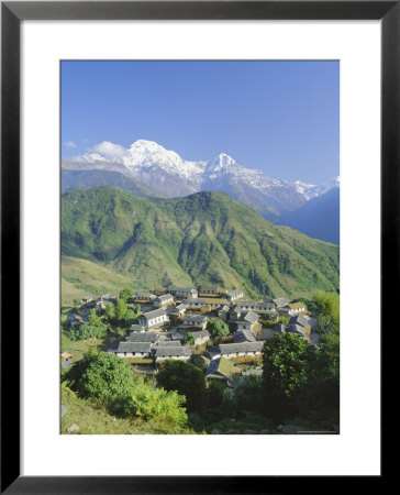 Gandruk Village, Annapurna South, Himalayas, Nepal by Gavin Hellier Pricing Limited Edition Print image