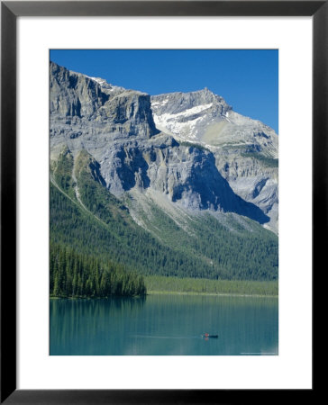 Emerald Lake, Yoho National Park, Rocky Mountains, British Columbia, Canada by Anthony Waltham Pricing Limited Edition Print image