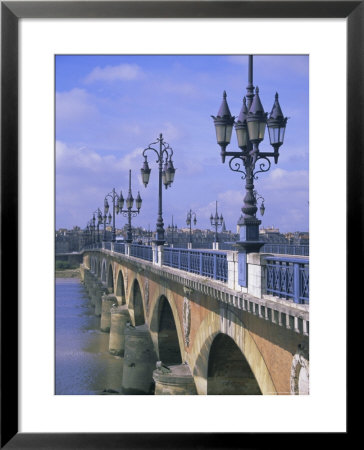 Pont De Pierre, Bordeaux, Gironde, France, Europe by Firecrest Pictures Pricing Limited Edition Print image