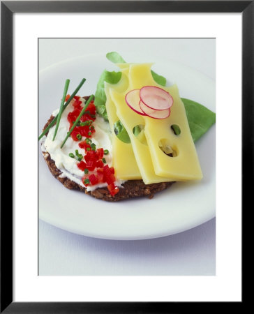 Cheese And Pumpernickel Snacks by Jörn Rynio Pricing Limited Edition Print image