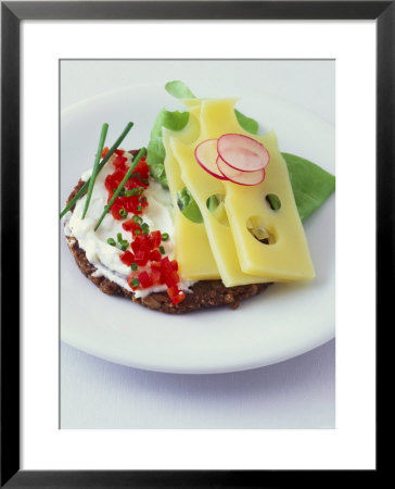 Cheese And Pumpernickel Snacks by Jorn Rynio Pricing Limited Edition Print image