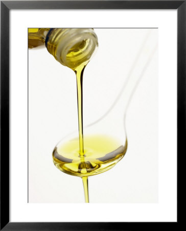 Pouring Olive Oil Over A Spoon by Marc O. Finley Pricing Limited Edition Print image