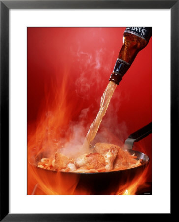 Frying Chicken In Beer by Renee Comet Pricing Limited Edition Print image