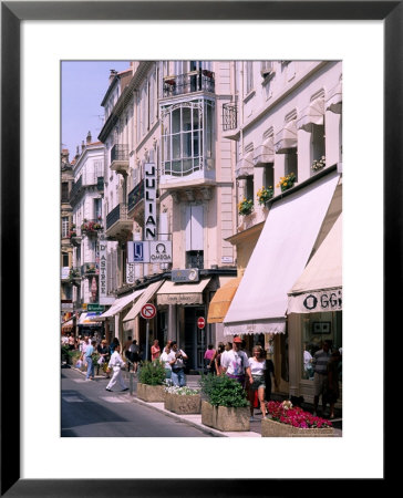 Shopping Scenic, Cannes, France by Bill Bachmann Pricing Limited Edition Print image
