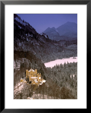 Hohenschwangau Castle, Schwangau, Bayern, Germany by Walter Bibikow Pricing Limited Edition Print image