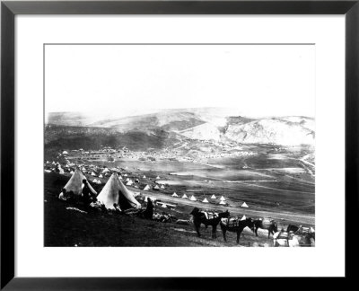 Allied Encampment, Crimea, C.1855 by Roger Fenton Pricing Limited Edition Print image