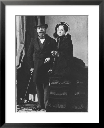 Emperor Napoleon Iii And Empress Eugenie, C.1865 by Andre Adolphe Eugene Disderi Pricing Limited Edition Print image