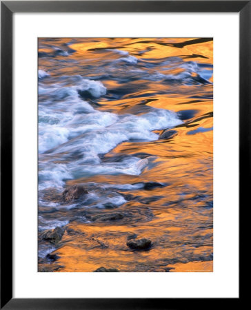 Scenic Of Moving Water Reflecting Sunlit Canyon Walls, Colorado by Kate Thompson Pricing Limited Edition Print image