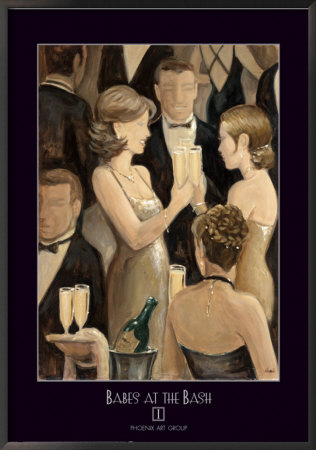 Babes At The Bash I by Karen Dupre Pricing Limited Edition Print image
