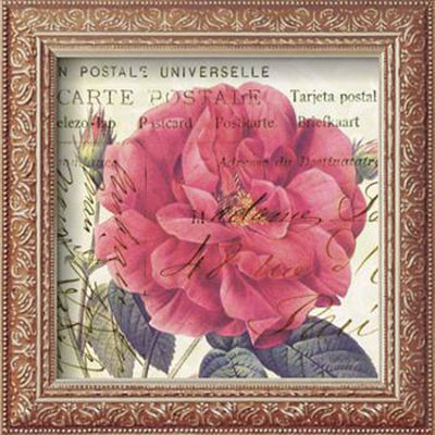 Carte Postale Rose I by Paula Scaletta Pricing Limited Edition Print image