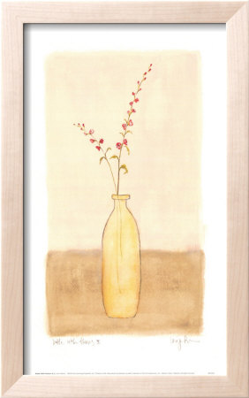 Bottle With Flowers Ll by Lara Jealous Pricing Limited Edition Print image