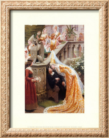 Alain Chartier, 1903 by Edmund Blair Leighton Pricing Limited Edition Print image