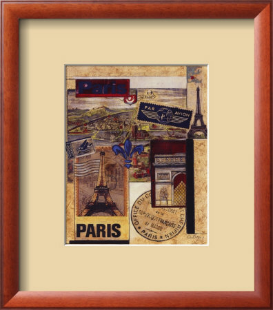 Paris Collage by Susan Osborne Pricing Limited Edition Print image