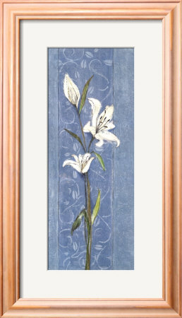 Soft Blue Lily by Katherine & Elizabeth Pope Pricing Limited Edition Print image