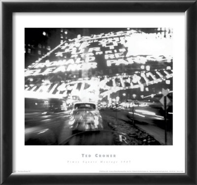 Times Square Montage 1947 (Small) by Ted Croner Pricing Limited Edition Print image
