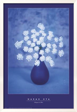 Bouquet In Blue by Masao Ota Pricing Limited Edition Print image