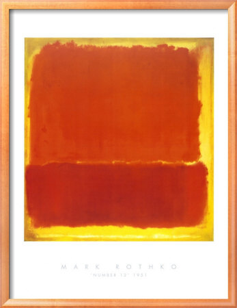 Number 12, 1951 by Mark Rothko Pricing Limited Edition Print image