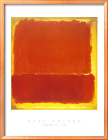 Number 12, 1951 by Mark Rothko Pricing Limited Edition Print image