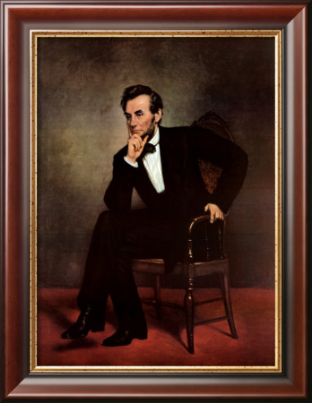 Abraham Lincoln, 1887 by George Peter Alexander Healy Pricing Limited Edition Print image