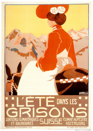 L'ete Dans Les Grisons Suisse by Jacob Bollsschweiller Pricing Limited Edition Print image