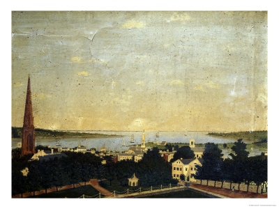 New London, Connecticut, Circa 1858 by Charles E. Townsend Pricing Limited Edition Print image