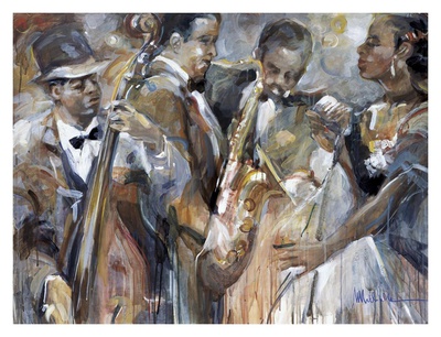 All About Jazz Ii by Marysia Pricing Limited Edition Print image
