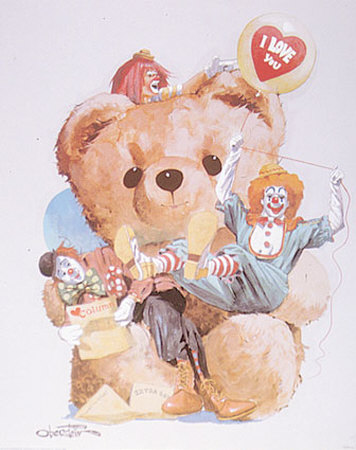 Big Teddy by Oberstein Pricing Limited Edition Print image