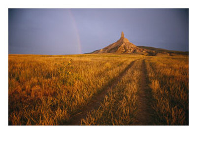 Scenic View Of Western Nebraska Landscape Along The Oregon Trail by Michael S. Lewis Pricing Limited Edition Print image