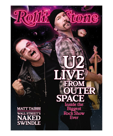 Bono And The Edge (U2), Rolling Stone No. 1089, October 15, 2009 by Sam Jones Pricing Limited Edition Print image