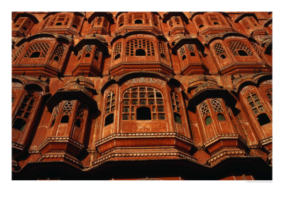 Facade Of Hawa Mahal (Palace Of The Winds), Jaipur, Rajasthan, India by Richard I'anson Pricing Limited Edition Print image