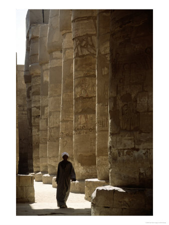 Hypostyle Hall, Temple Of Amon-Ra, Karnak, Eg by Rick Strange Pricing Limited Edition Print image