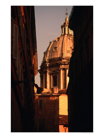 Dome Of Santa Maria Maggiore, Rome, Italy by Jon Davison Pricing Limited Edition Print image