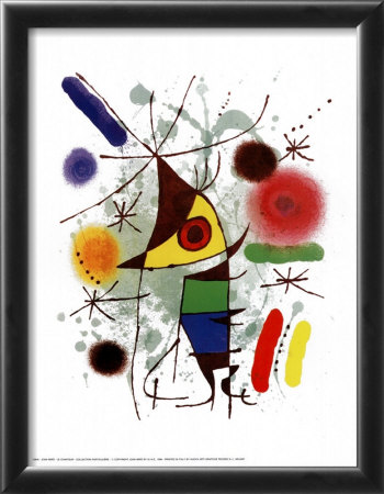 Le Chanteur by Joan Miro Pricing Limited Edition Print image