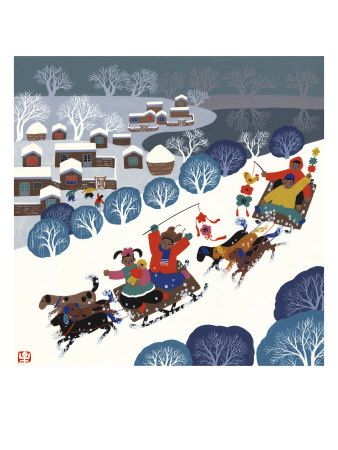 The White Snow World by Chen Lian Xing Pricing Limited Edition Print image