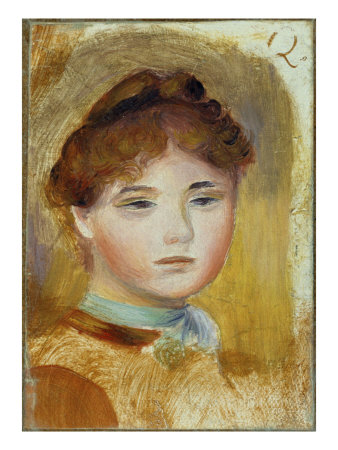 Woman's Head by Pierre-Auguste Renoir Pricing Limited Edition Print image