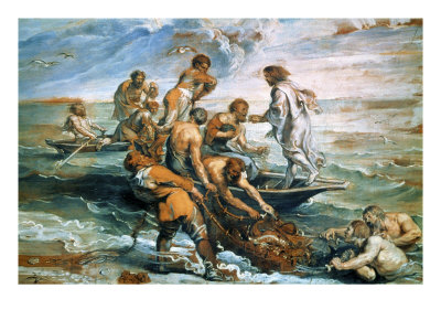 Miraculous Draught Of Fishes by Raphael Pricing Limited Edition Print image