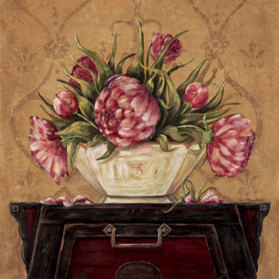 Zen Peonies by Jo Moulton Pricing Limited Edition Print image