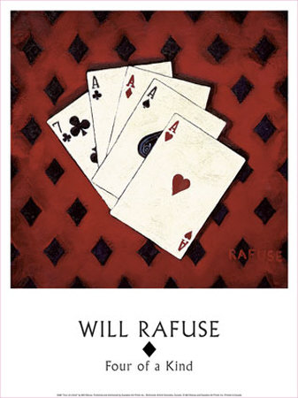 Four Of A Kind by Will Rafuse Pricing Limited Edition Print image