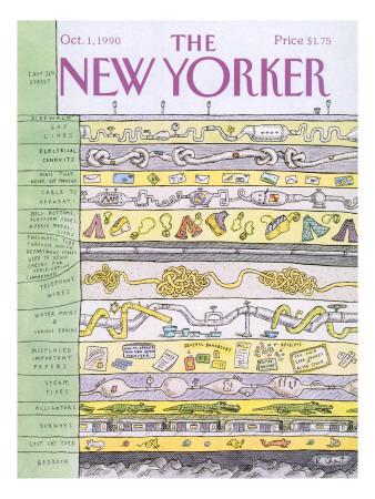 The New Yorker Cover - October 1, 1990 by Roz Chast Pricing Limited Edition Print image